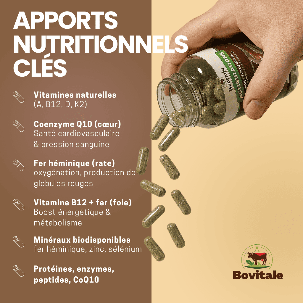 Bovitale – Complément naturel ancestral à base d’ingrédients bovins pour le confort articulaire