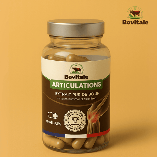 Bovitale – Complément naturel ancestral à base d’ingrédients bovins pour le confort articulaire